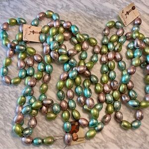 Beautiful Designer Bethany Lowe Easter Egg Garland - Set of 3